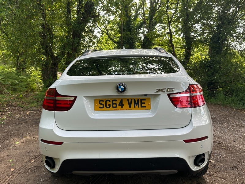 BMW X6 Xdrive30d SG64VME White #4