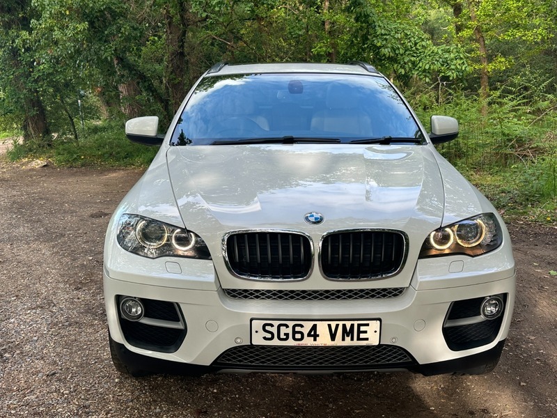 BMW X6 Xdrive30d SG64VME White #6