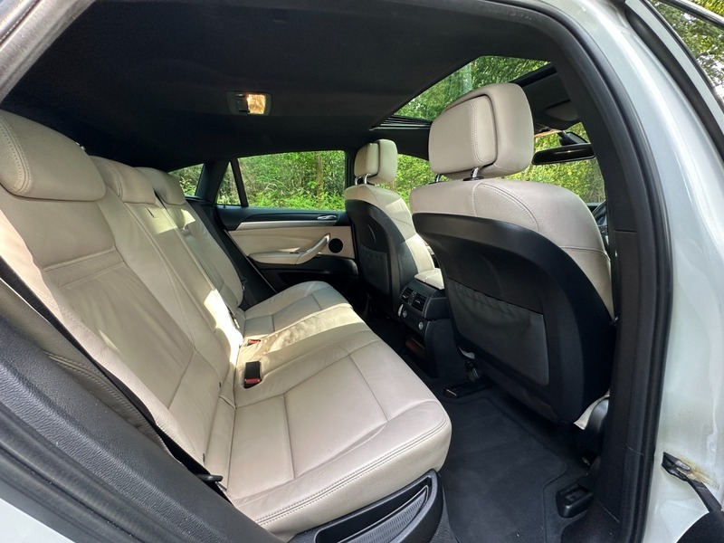 BMW X6 Xdrive30d SG64VME White #5