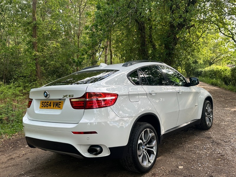 BMW X6 Xdrive30d SG64VME White #3