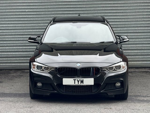 BMW 3 Series 2.0 320D M Sport Touring Xdrive Eu MA14KHM Black #5