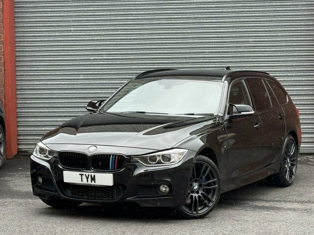 BMW 3 Series 2.0 320D M Sport Touring Xdrive Eu MA14KHM Black #2
