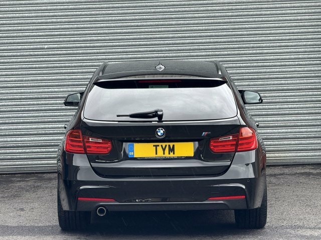 BMW 3 Series 2.0 320D M Sport Touring Xdrive Eu MA14KHM Black #6