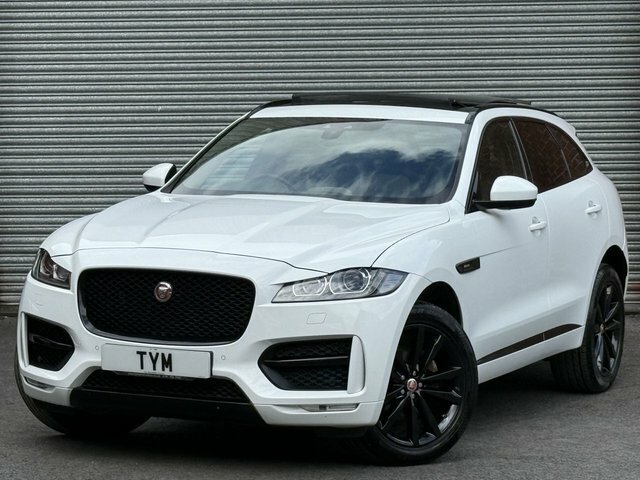 Jaguar F-Pace 2.0 D180 R-sport Suv Awd Euro 6 S OV19UAK White #2