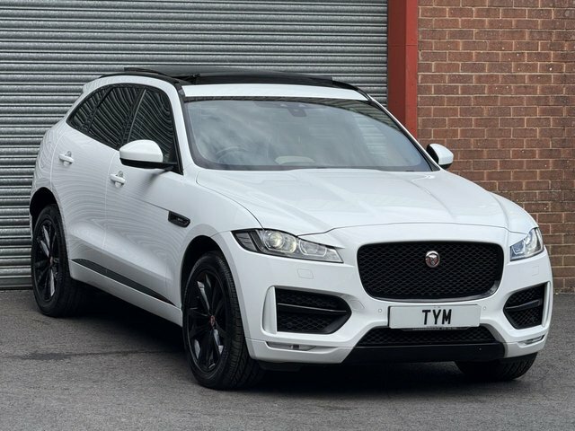 Jaguar F-Pace 2.0 D180 R-sport Suv Awd Euro 6 S OV19UAK White #3