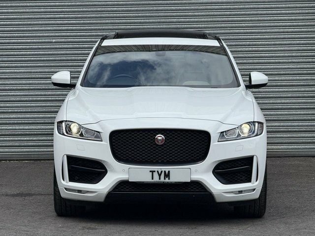 Jaguar F-Pace 2.0 D180 R-sport Suv Awd Euro 6 S OV19UAK White #6