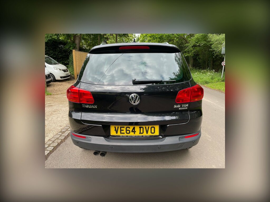 Volkswagen Tiguan 2.0 Tdi Bluemotion Tech Match Suv Manua VE64DVO Black #5