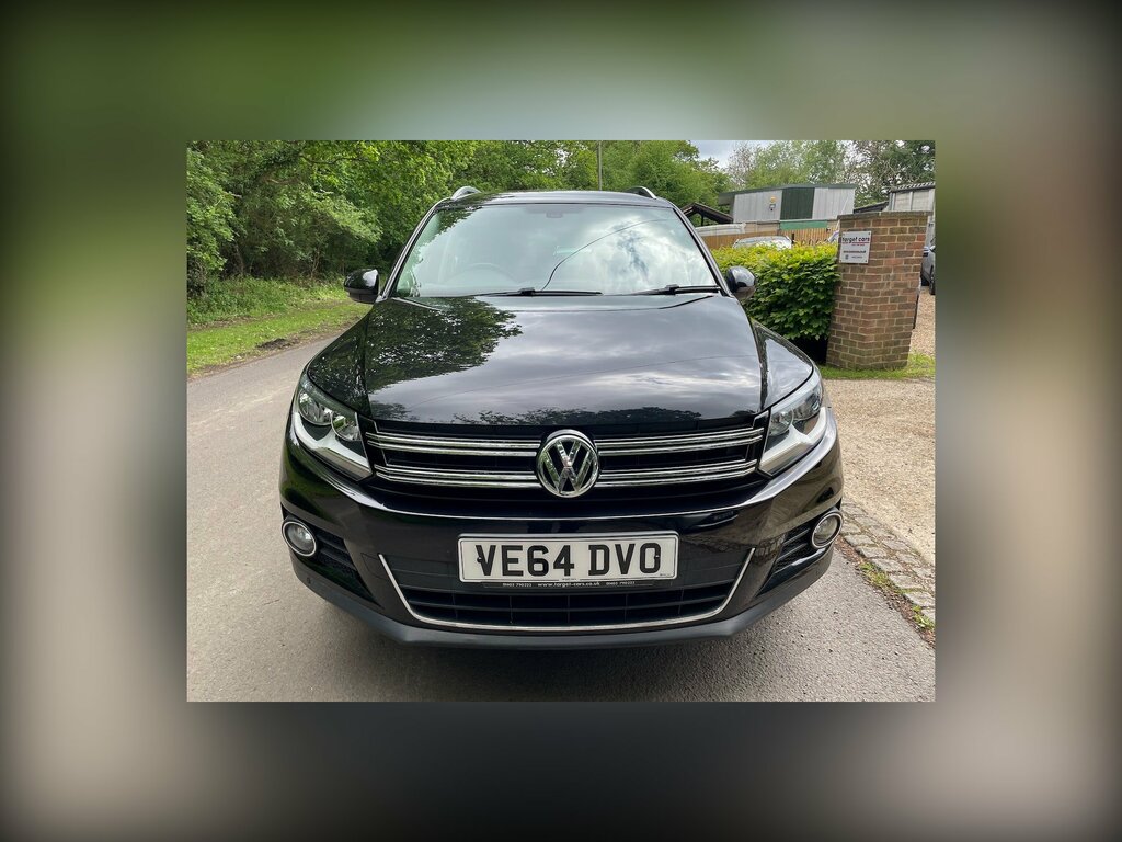 Volkswagen Tiguan 2.0 Tdi Bluemotion Tech Match Suv Manua VE64DVO Black #4
