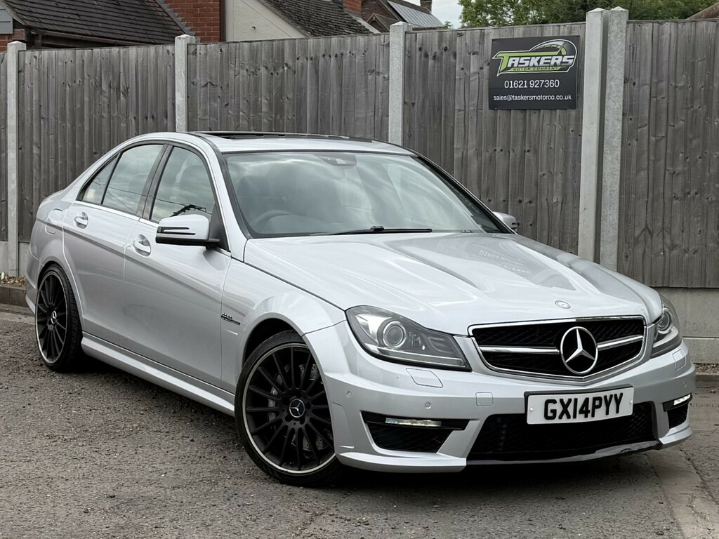 Mercedes-Benz C Class Saloon 6.3 C63 V8 Amg 201414 Silver