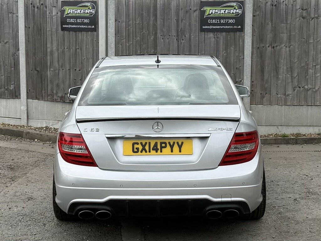 Mercedes-Benz C Class Saloon 6.3 C63 V8 Amg 201414 Silver #6