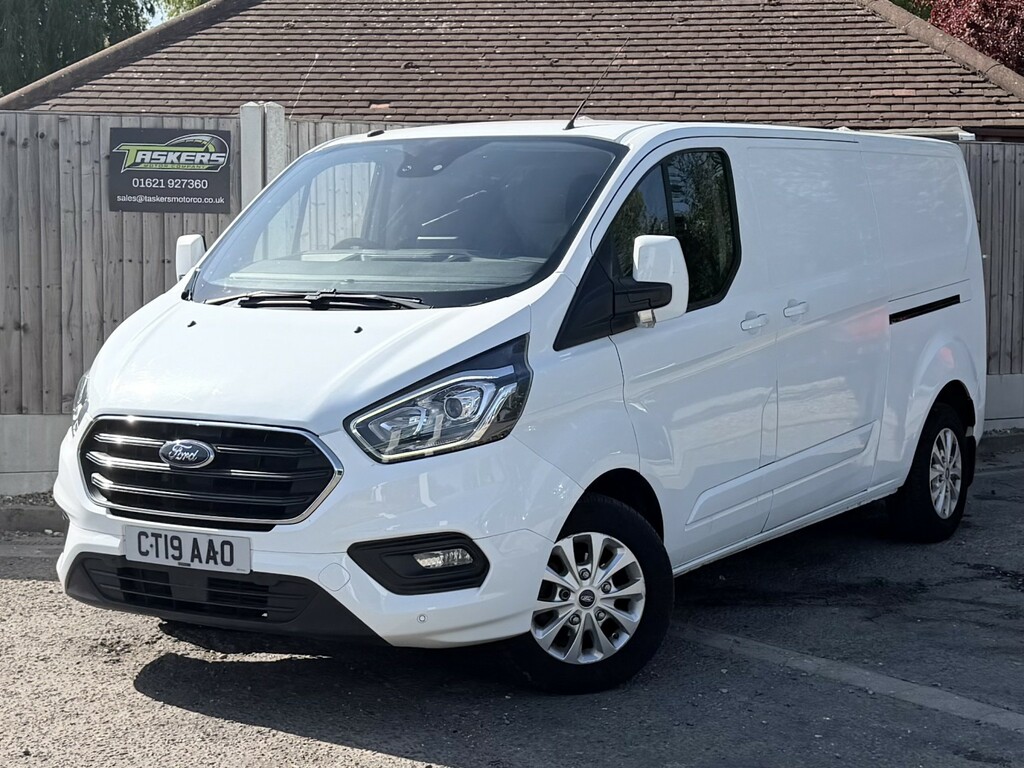 Ford Transit Custom Panel Van 2.0 300 Ecoblue Limited 201919 CT19AAO White #3