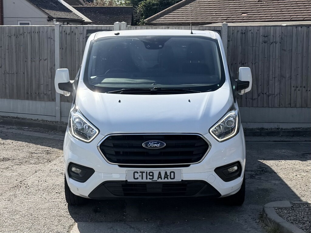 Ford Transit Custom Panel Van 2.0 300 Ecoblue Limited 201919 CT19AAO White #2