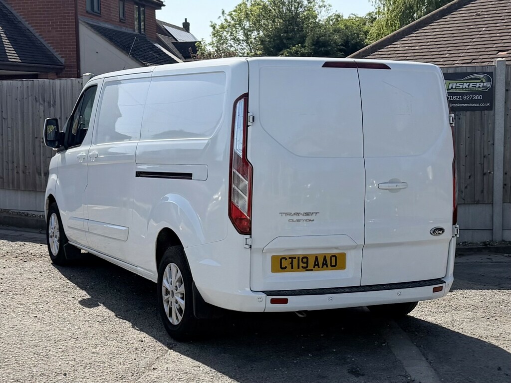Ford Transit Custom Panel Van 2.0 300 Ecoblue Limited 201919 CT19AAO White #5