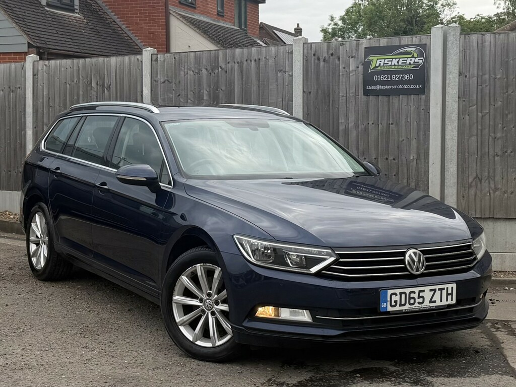 Volkswagen Passat Estate 1.6 Tdi Bluemotion Tech Se 201565 Blue