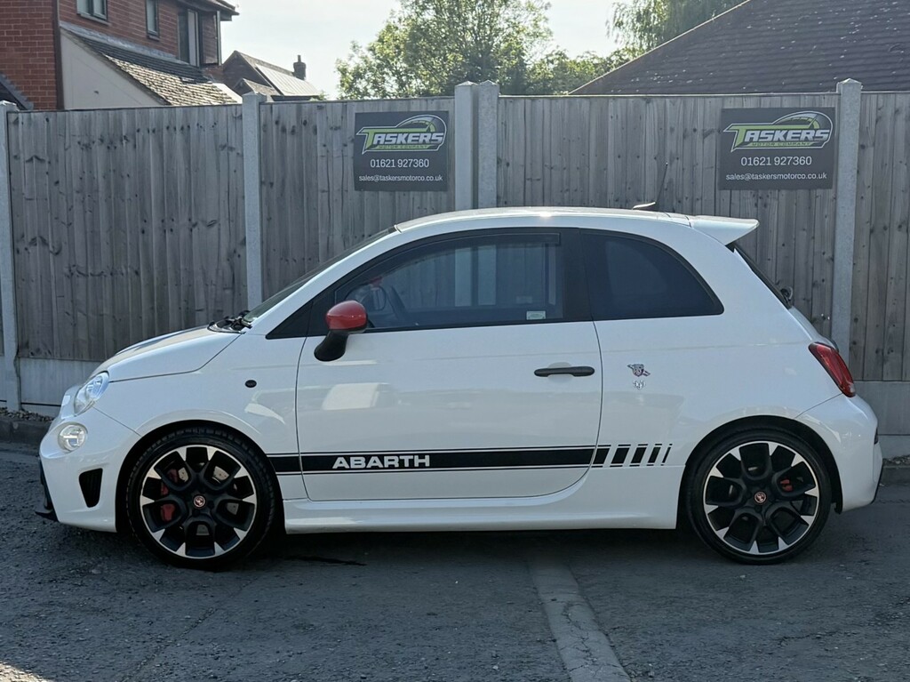 Abarth 595 Hatchback 1.4 Abarth 595 Competizione 1.4 Tjet 180 WP16LRO White #4