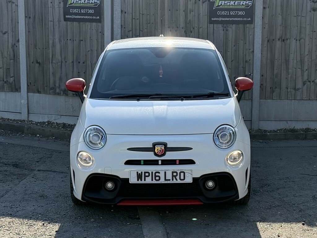 Abarth 595 Hatchback 1.4 Abarth 595 Competizione 1.4 Tjet 180 WP16LRO White #2