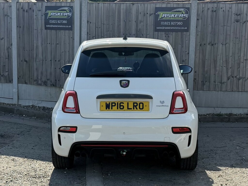 Abarth 595 Hatchback 1.4 Abarth 595 Competizione 1.4 Tjet 180 WP16LRO White #6