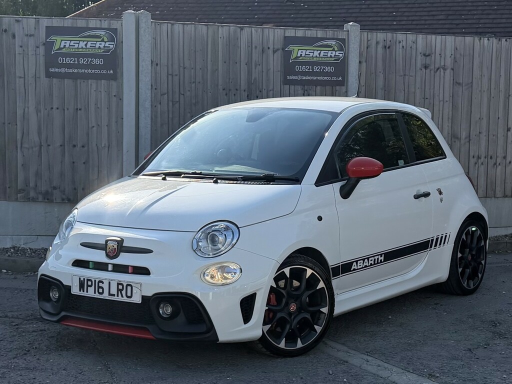 Abarth 595 Hatchback 1.4 Abarth 595 Competizione 1.4 Tjet 180 WP16LRO White #3