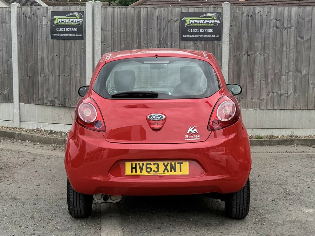Ford KA Hatchback 1.2 Edge 201363 HV63XNT Red #6