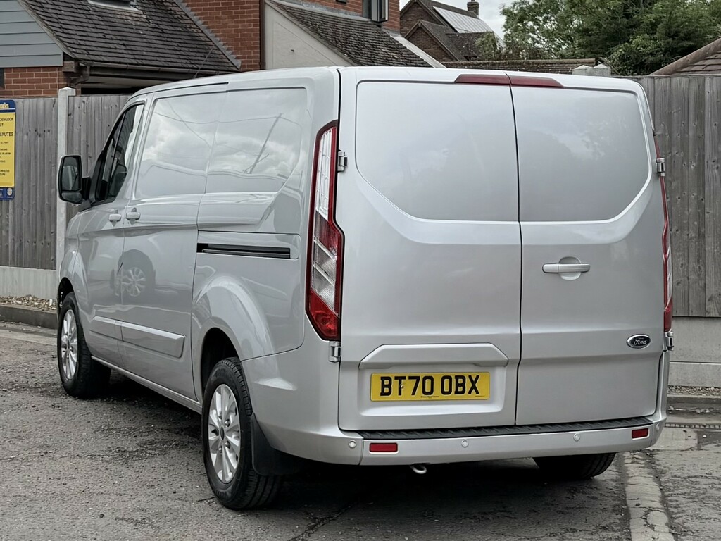 Ford Transit Custom Panel Van 2.0 300 Ecoblue Limited 202070 BT70OBX Silver #5