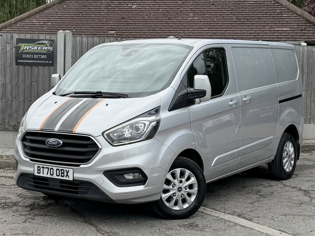 Ford Transit Custom Panel Van 2.0 300 Ecoblue Limited 202070 BT70OBX Silver #3