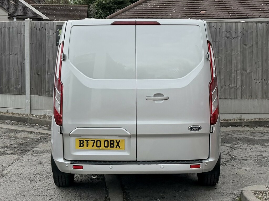 Ford Transit Custom Panel Van 2.0 300 Ecoblue Limited 202070 BT70OBX Silver #6