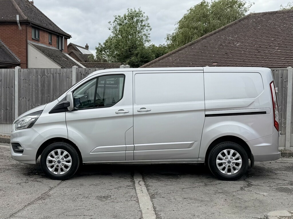 Ford Transit Custom Panel Van 2.0 300 Ecoblue Limited 202070 BT70OBX Silver #4