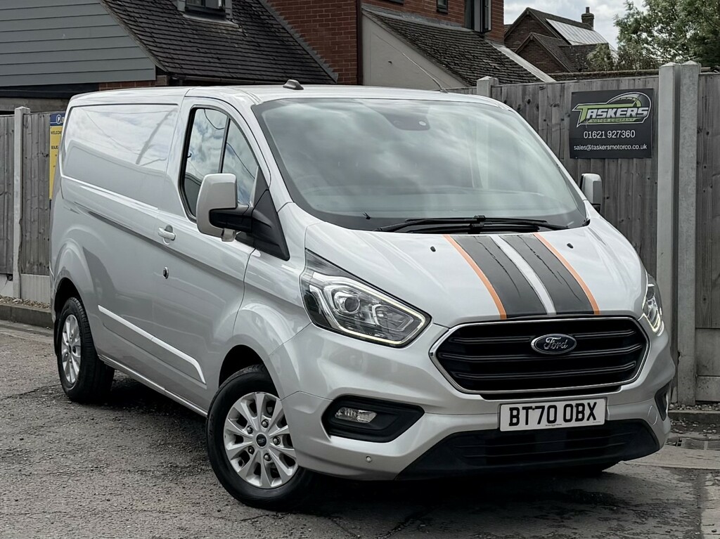 Ford Transit Custom Panel Van 2.0 300 Ecoblue Limited 202070 Silver