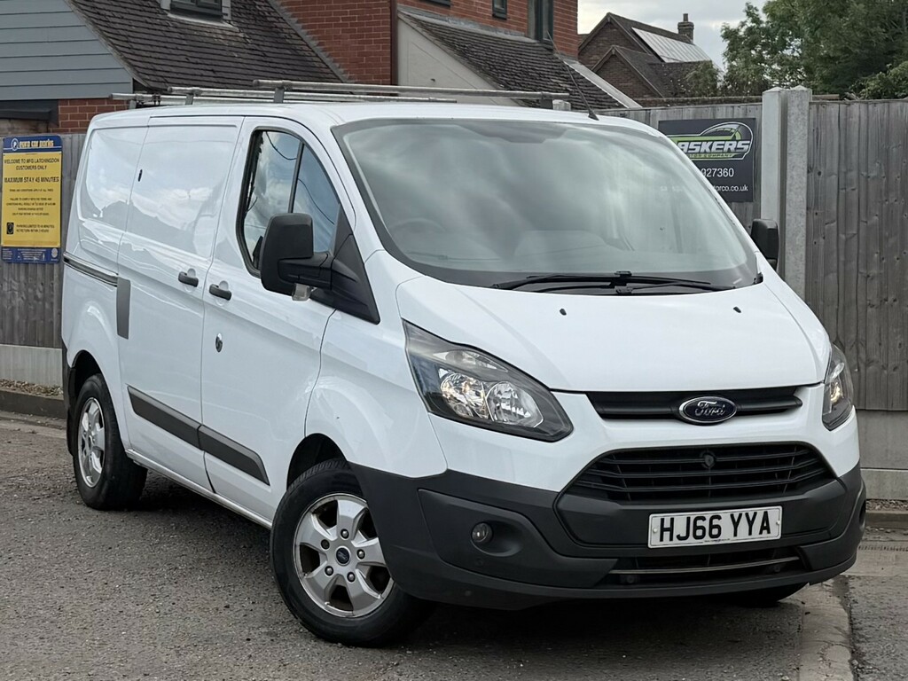 Ford Transit Custom Panel Van 2.0 Tdci 270 201666 White