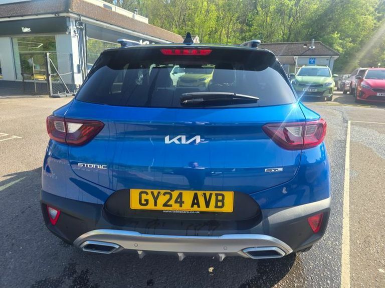 Kia Stonic 1.0T Gdi 99 Gt-line Dct GY24AVB Blue #4