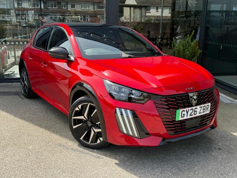 Peugeot e-208 51Kwh Gt 7.4Kw Charger Black
