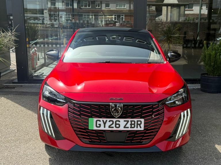 Peugeot e-208 51Kwh Gt 7.4Kw Charger GY26ZBR Black #4