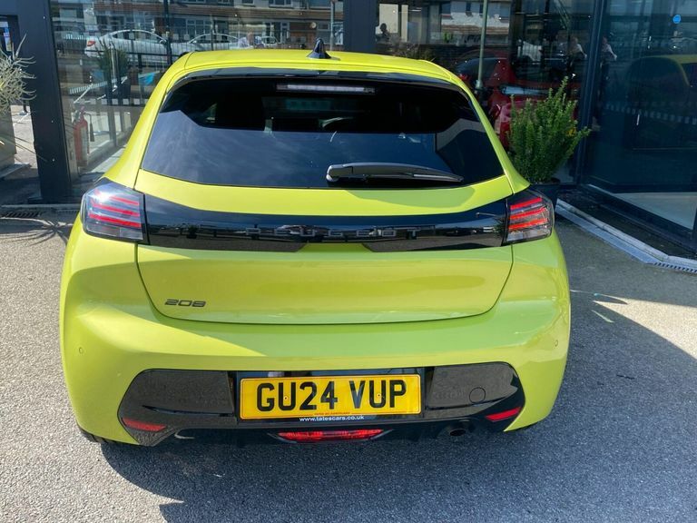 Peugeot 208 1.2 Puretech Allure Euro 6 Ss GU24VUP Yellow #6
