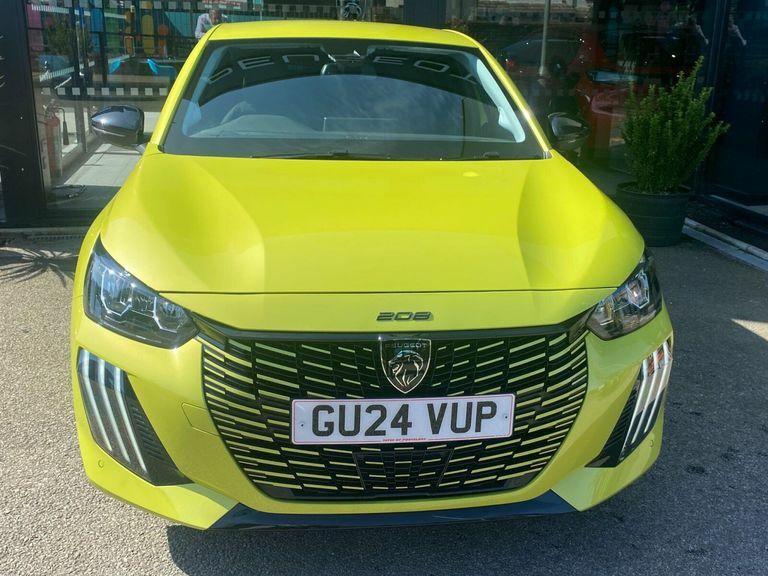 Peugeot 208 1.2 Puretech Allure Euro 6 Ss GU24VUP Yellow #5