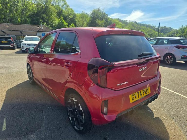 Kia Picanto 1.0 Gt-line GV74PUY Red #5