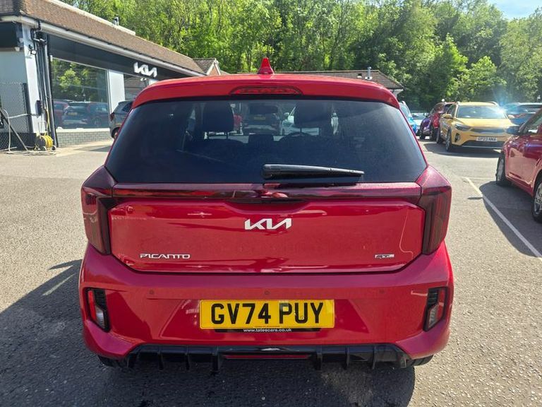 Kia Picanto 1.0 Gt-line GV74PUY Red #4