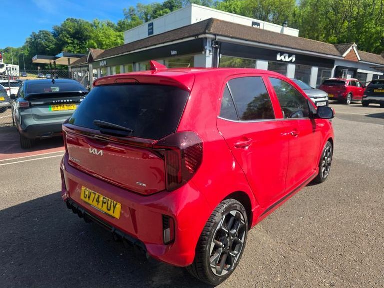 Kia Picanto 1.0 Gt-line GV74PUY Red #3
