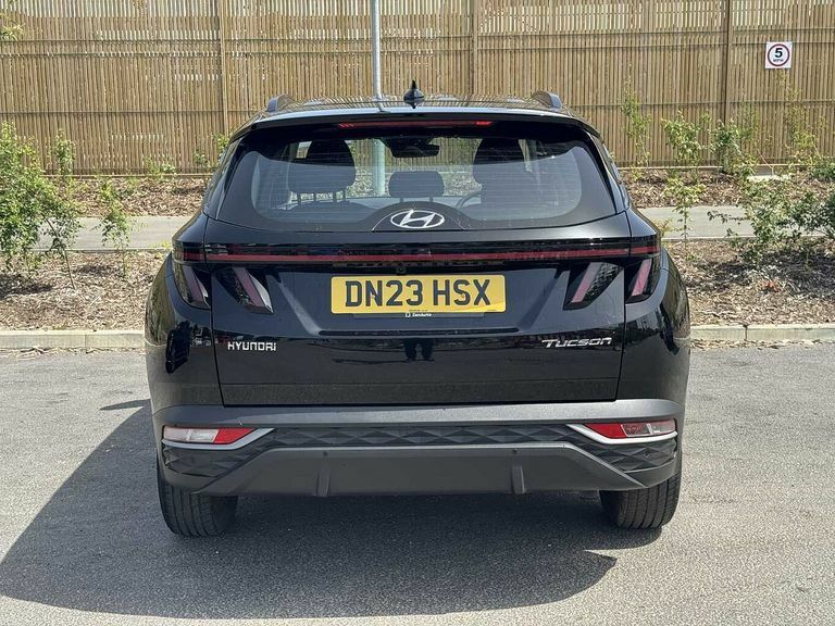Hyundai Tucson 1.6 Tgdi 48V Mhd Se Connect 2Wd Dct DN23HSX Black #3