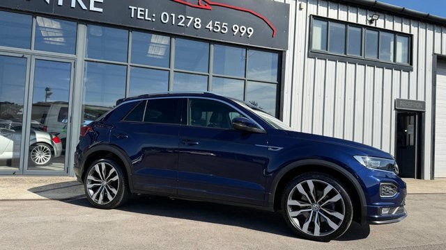 Volkswagen T-Roc Suv HG69JVH Blue #3