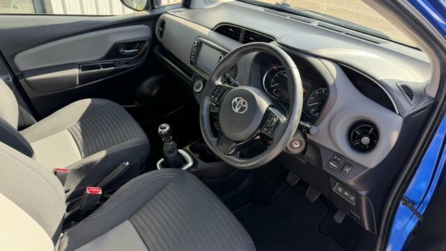 Toyota Yaris Hatchback HK18NNR Blue #6