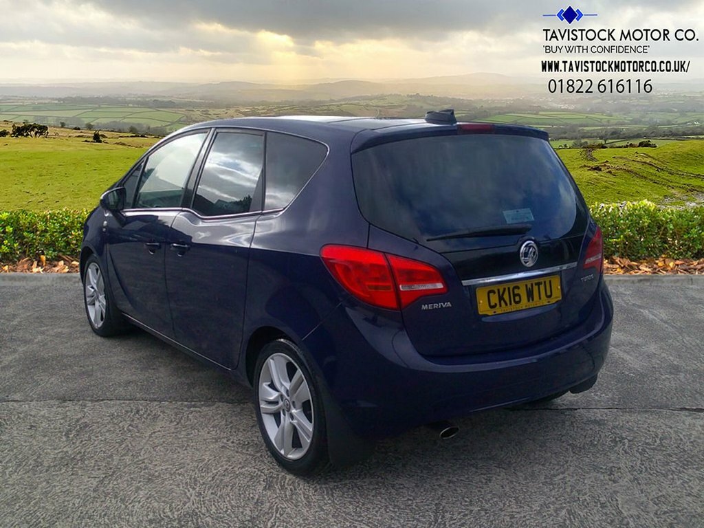 Vauxhall Meriva 1.4L Se CK16WTU Blue #4