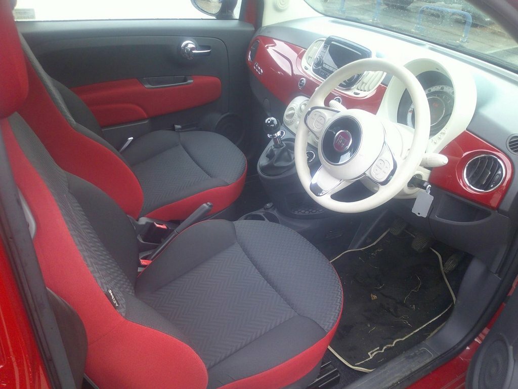 Fiat 500 1.2L Pop LO65MPZ Red #5