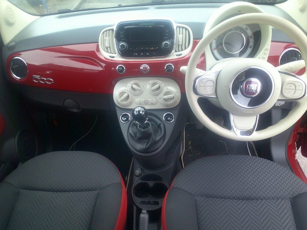 Fiat 500 1.2L Pop LO65MPZ Red #2