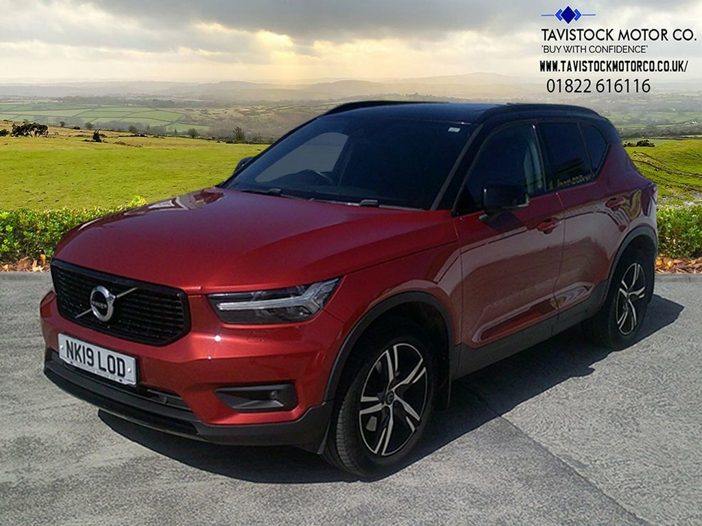 Volvo XC40 2L R-design NK19LOD Red #4