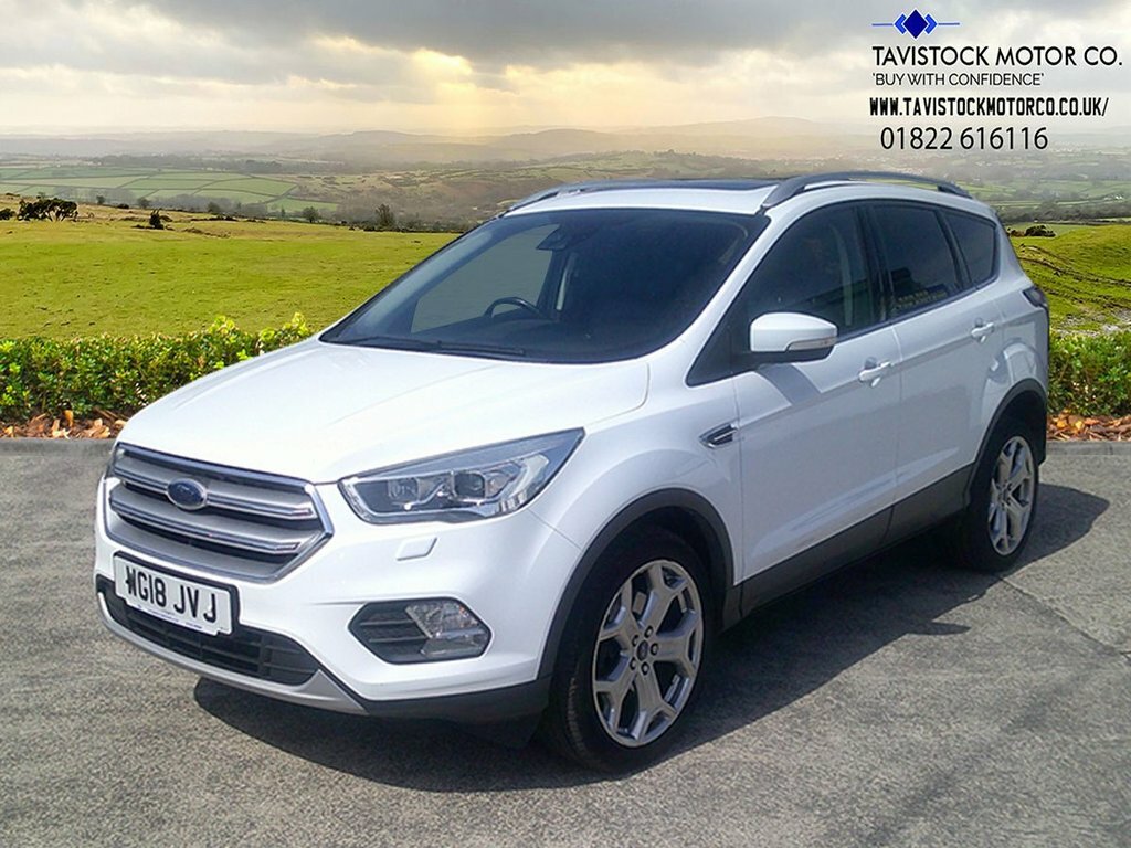 Ford Kuga 2L Titanium X WG18JVJ White #4