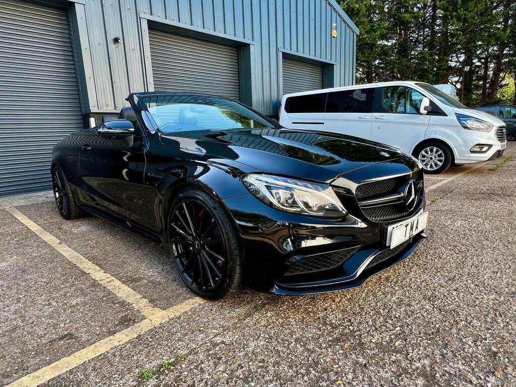Mercedes-Benz C Class 4.0 C63 V8 Biturbo Amg Premium Cabriolet Spds Mc Black