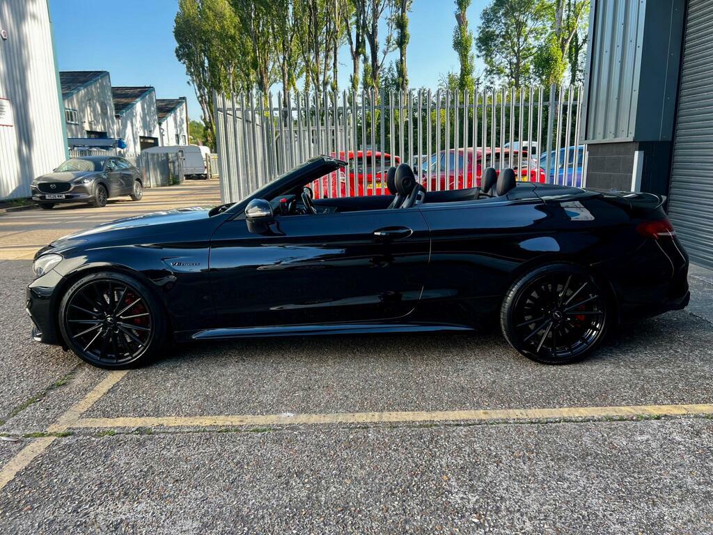 Mercedes-Benz C Class 4.0 C63 V8 Biturbo Amg Premium Cabriolet Spds Mc Black #5