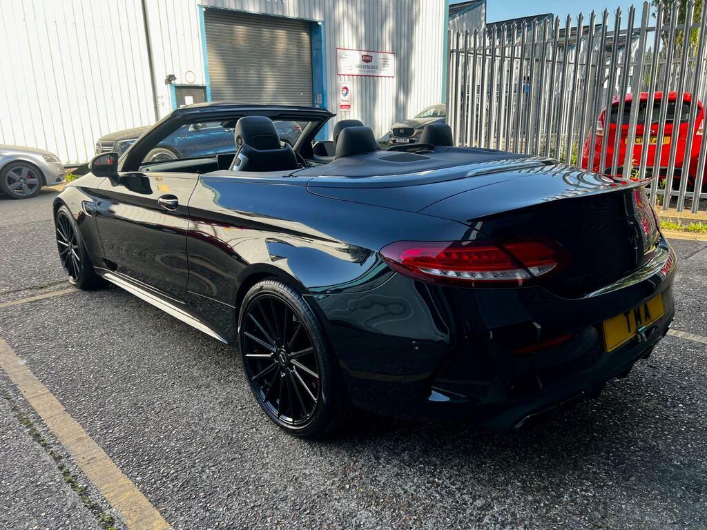 Mercedes-Benz C Class 4.0 C63 V8 Biturbo Amg Premium Cabriolet Spds Mc Black #6