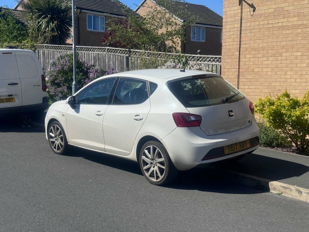 Seat Ibiza 1.2L Fr YE17XBY White #3