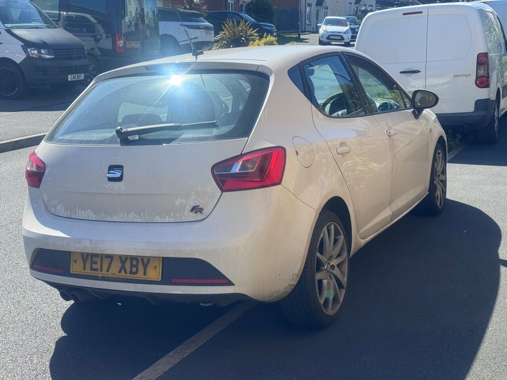 Seat Ibiza 1.2L Fr YE17XBY White #2